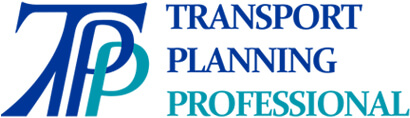 transport planning professional logo