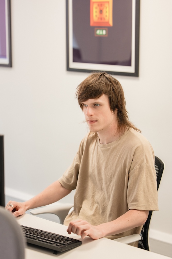 connor seated